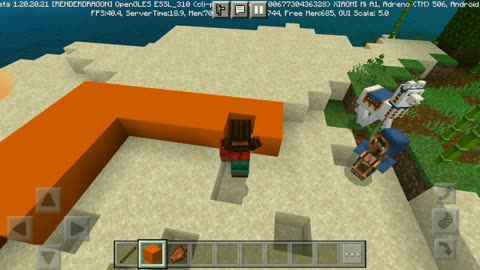 Building Hanuman mandir in Minecraft #minecraft