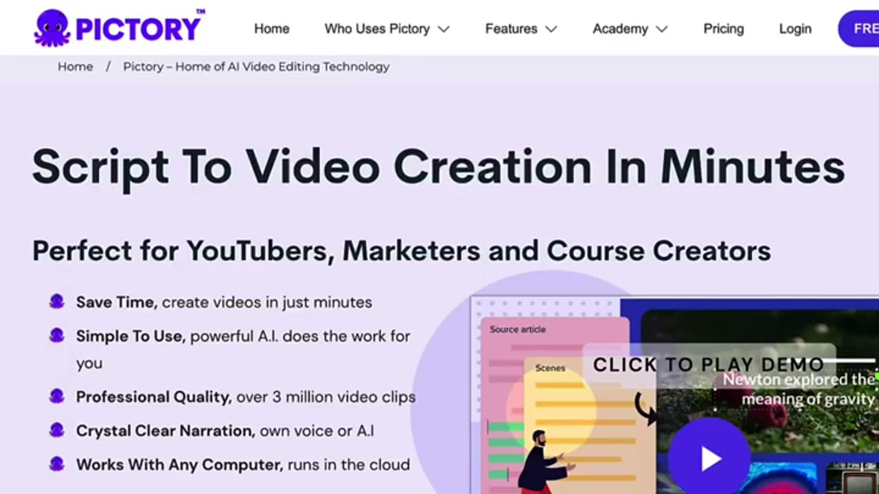 Article To Video Conversion With AI | Create Video With AI