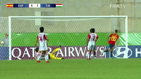 Spain v Tajikistan FIFA U-17 World Cup Brazil 2019 Match Highlights