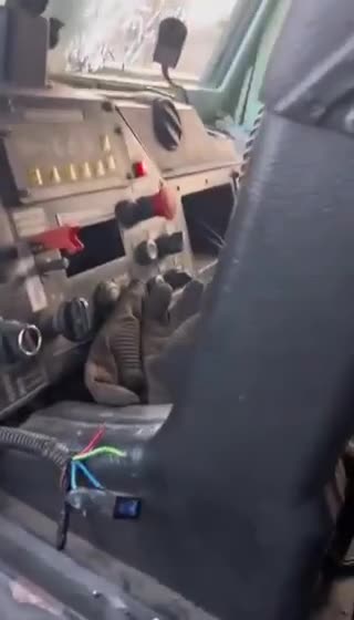 Damage to the protected vehicle Kirpi APU