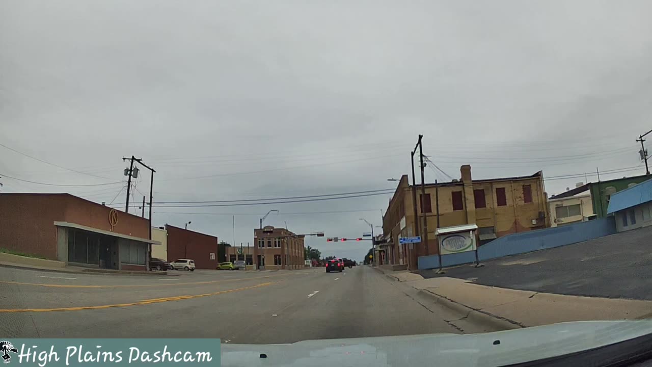 Cruising through Clarendon, Texas