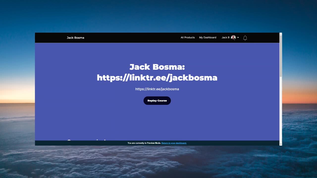 Jack Bosma Uses Thinkific