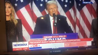 Newsmax President Donald j Trump & RFK jr as President elect November 06 02:49 am