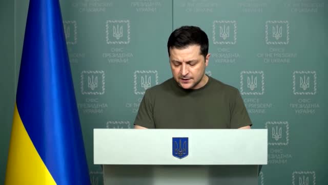 Ukraine's Zelenskiy welcomes cutting Russia off from SWIFT