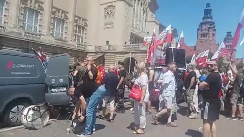 Dmowski na Wawel przez Szczecin 29. 06. 2024 X Wiec Kamracki Rebel24 cz1