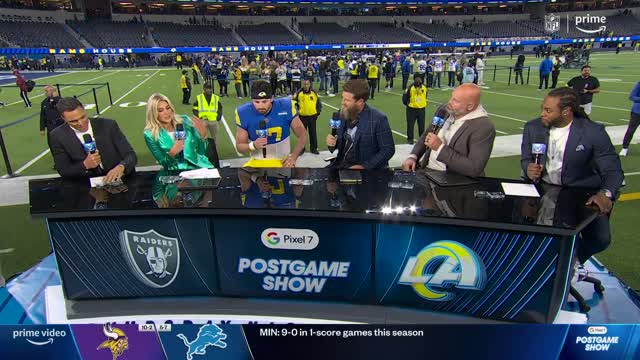 Postgame Interview With Baker Mayfield | TNF Nightcap