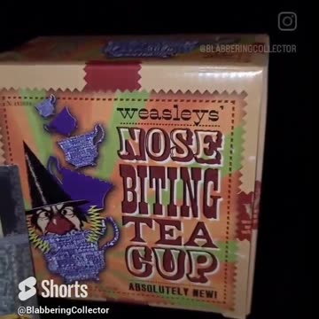 Weasleys Nose Biting Tea Cup #shorts #harrypotter #wizardingworld #universalstudios