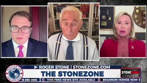 Tulsi Gabbard w/ Roger Stone: Fake News Attack! - 12/18/24