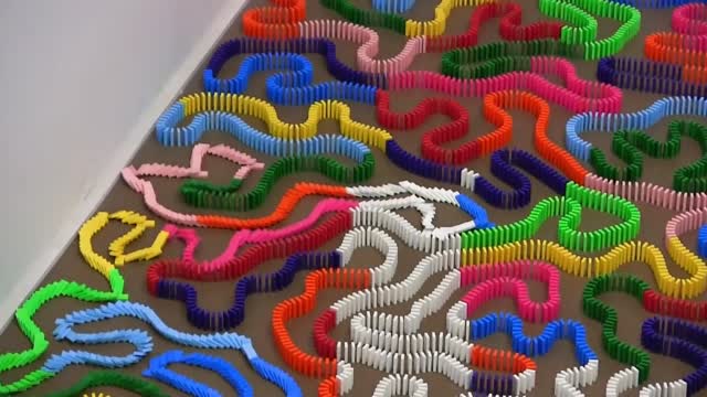 WORLD RECORD - Longest Domino Line EVER!