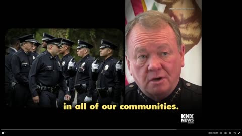 Trump will have to arrest Los Angeles Police Chief - listen to this BS