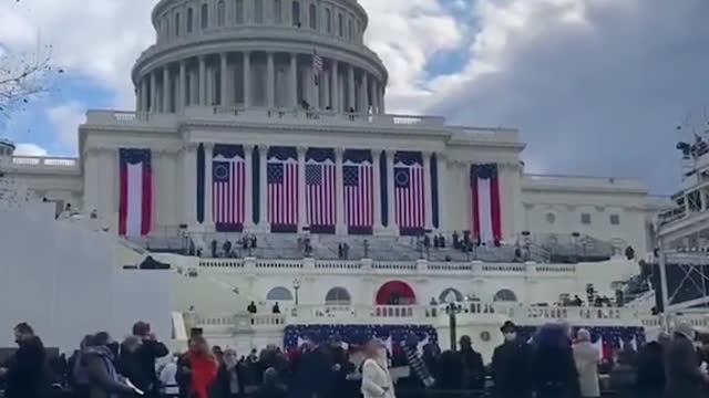 Biden's inauguration begins in aboutone hour