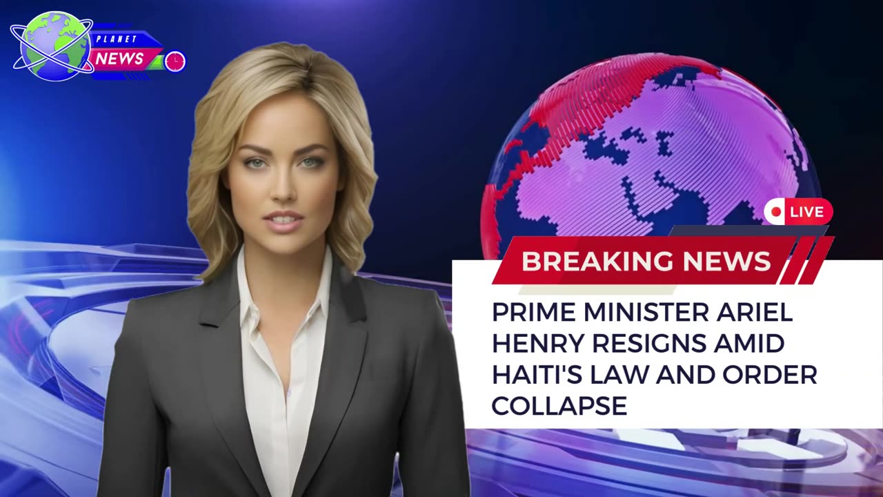 Prime Minister Ariel Henry Resigns Amid Haiti's Law and Order Collapse