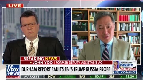 Is he suggesting defunding the FBI and DOJ? Remember Biden was VP