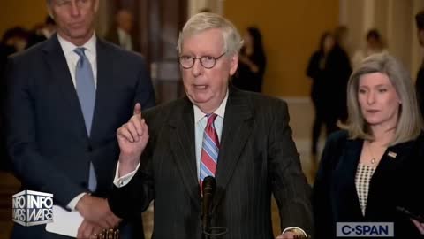 Not On Our Side: Mitch McConnell Claims Biggest Issue Is To Support Ukraine In A War Against Russia