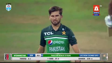PK vs Afghanistan 3rd ODI