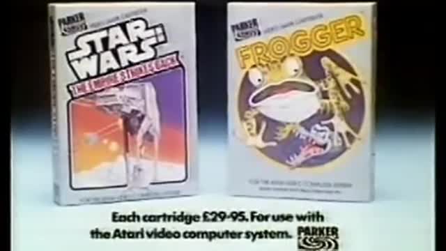 Frogger - Atari 2600 Commercial - 1982 Parker Brothers