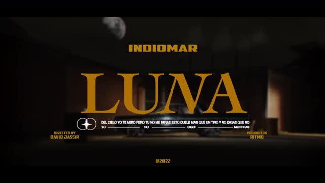 Indiomar - Luna 🌑 (Video sOficial)_Cut