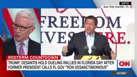 Trump and DeSantis rivalry spills into public view