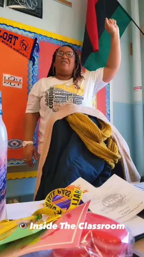 This is Juneteenth: Teacher Leads Kids in "Black" Pledge