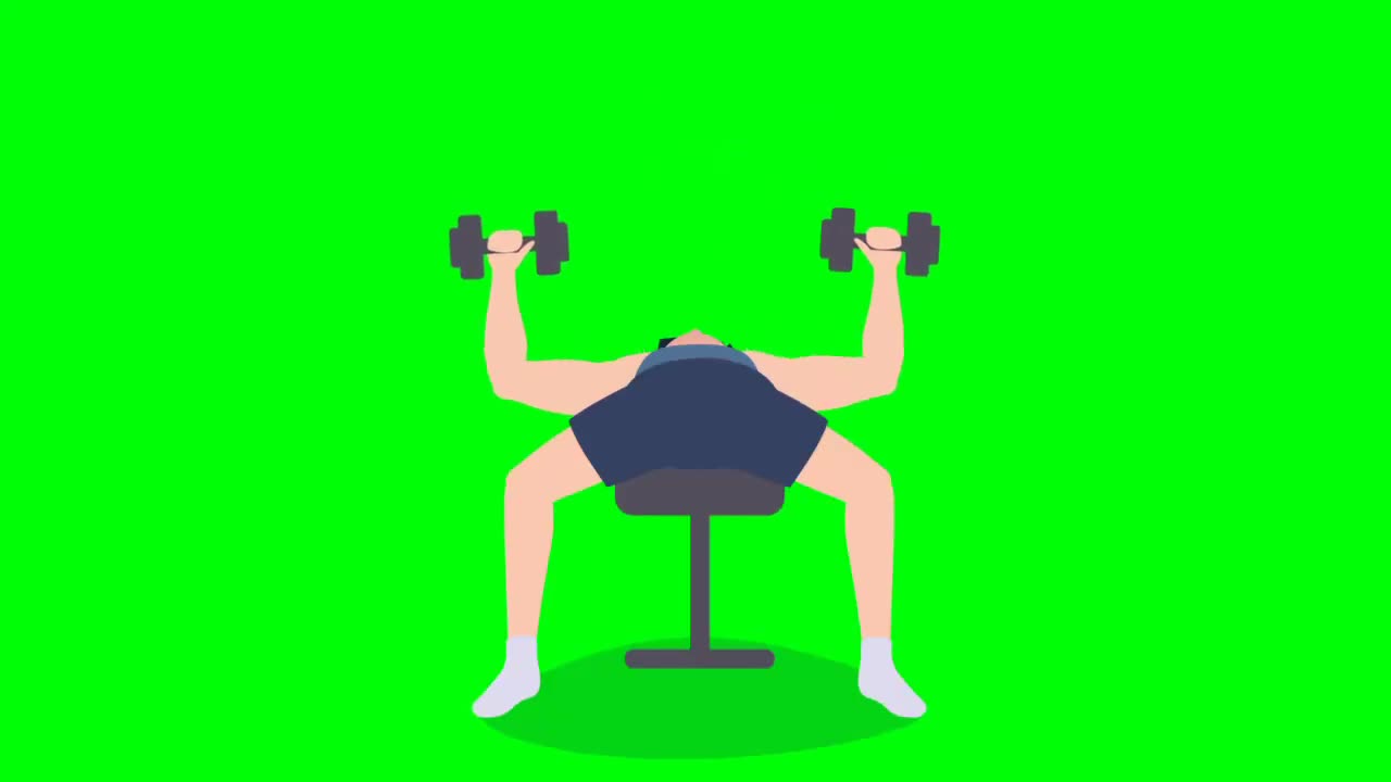 Daily workout animation