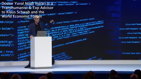 We Can Hack Humans _ Dr. Yuval Noah Harari and Klaus Schwab