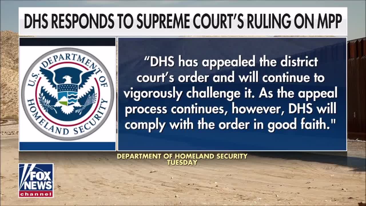 @DonaldJTrumpJr @DonaldJ.Trump Supreme Court Reinstates 'Remain In Mexico' Policy