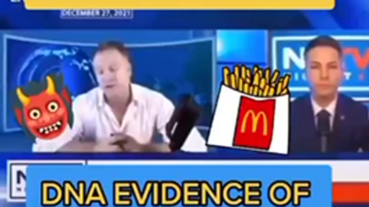 MACDONALDS DNA EVIDENCE CHILDREN 🦷 IN THE BURGERS