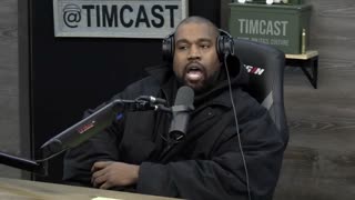 Kanye West (Ye) walks off of Timcast IRL after Tim Pool pushes back on his antisemitism
