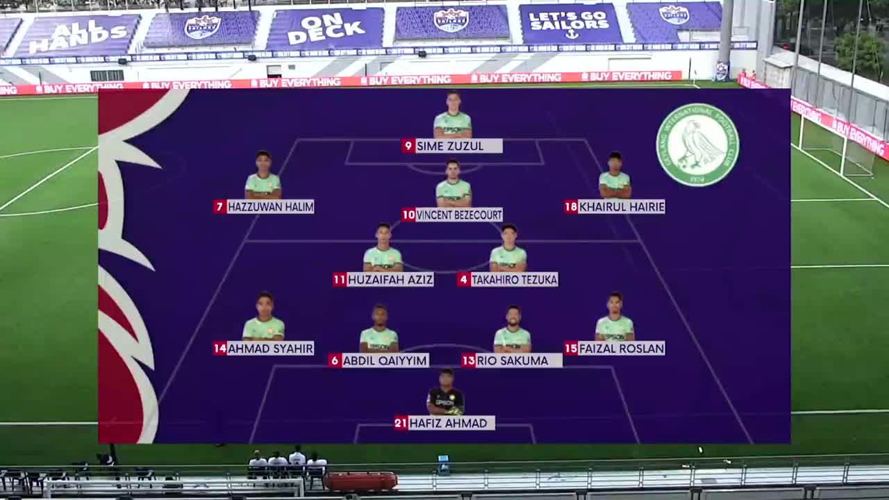 2022 AIA Singapore Premier League Lion City Sailors vs Geylang International