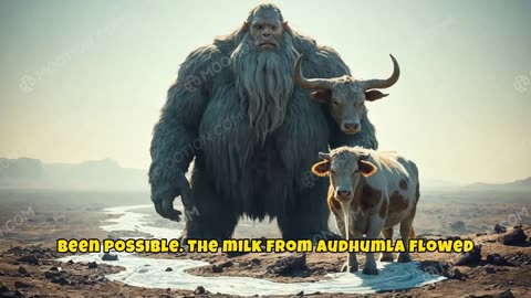 Audhumla The Primordial Cow of Creation