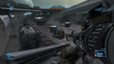 Halo Reach (MCC) Rocket Attack on Courtyard