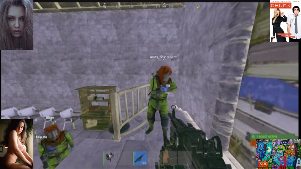 Rust 100 Players Survive a Flooding Rust Server