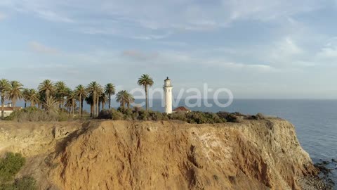 Aerial view of famous Point in LA