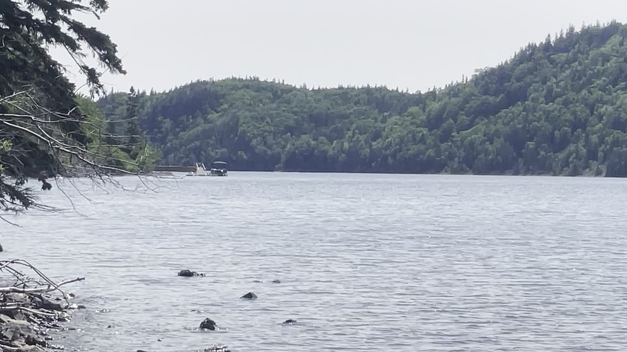 The Bra D’Or Lakes In Cape Breton Island