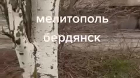 The column goes to Zaporozhye