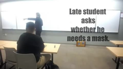 College professor drops truth bombs on students...as some leave his lecture