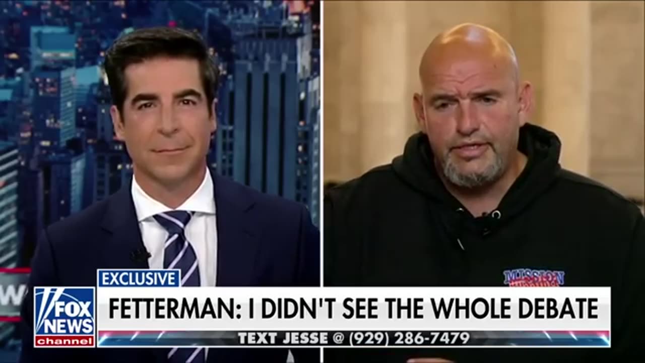 John Fetterman says Biden 'has been a great president' amid calls to step aside Greg Gutfeld News