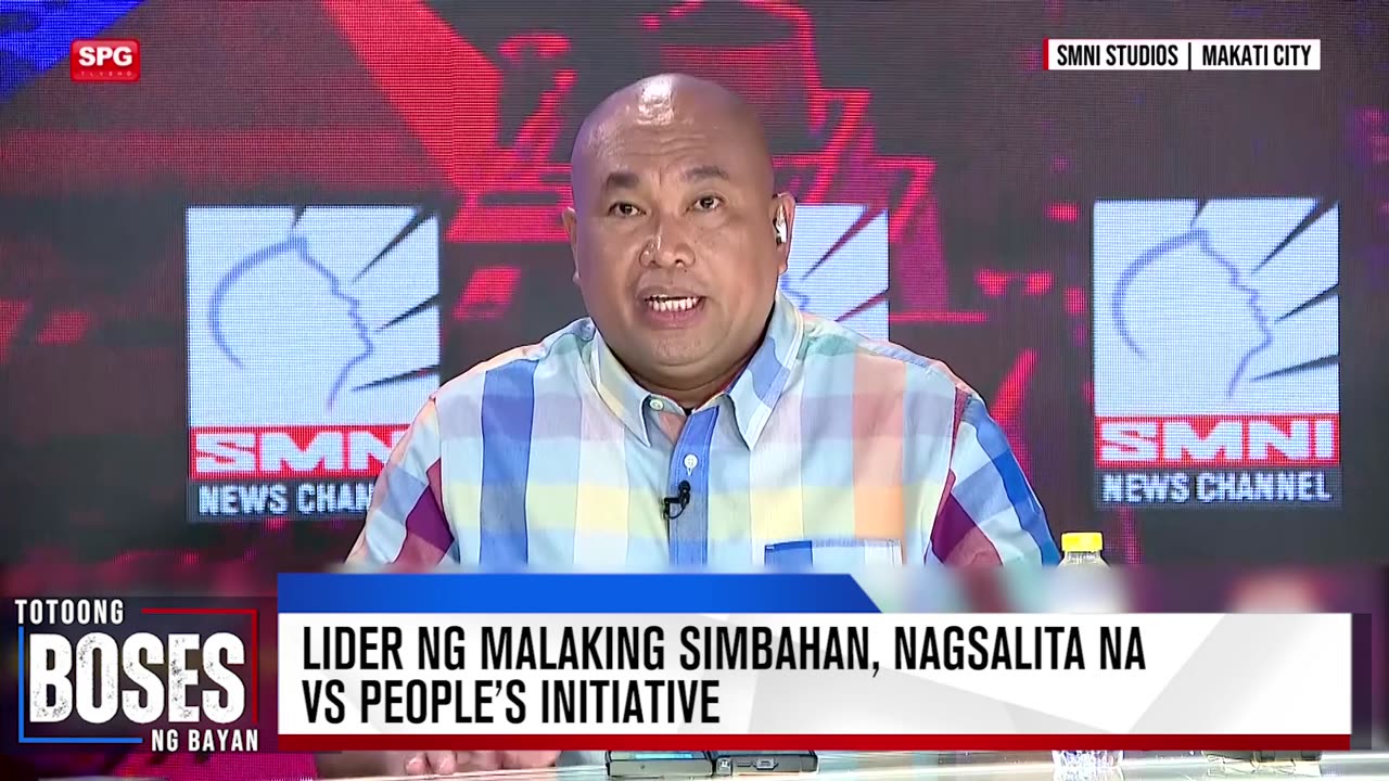 Lider ng malaking simbahan, nagsalita na vs People's Initiative