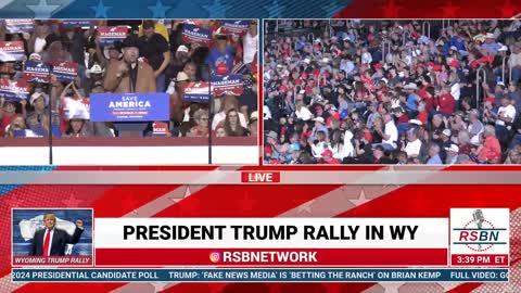 UT Attorney General Sean Reyes Speaks at President Trump's Save America Rally in Casper, WY on 5/28/22