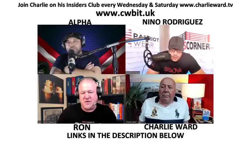 THE QUEEN HAS GONE AND THE GAME IS OVER, WITH NINO RODRIGUEZ, ALPHA, RON & CHARLIE WARD