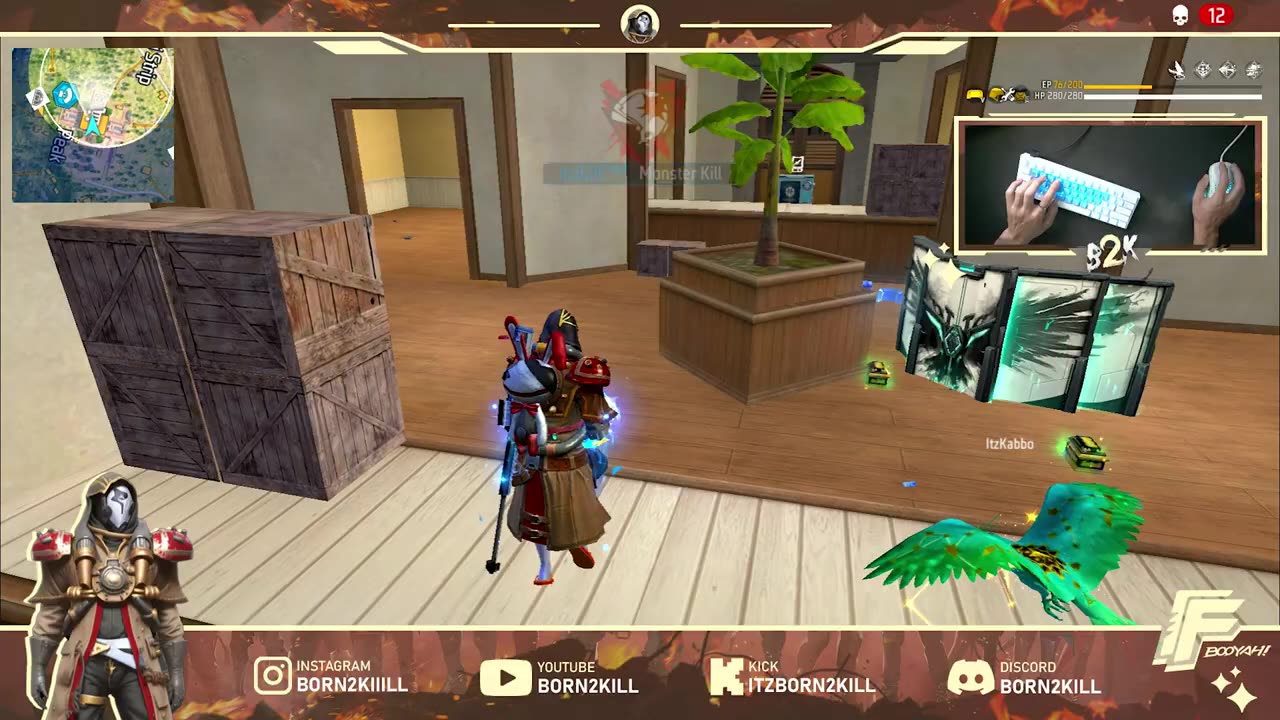 [B2K] FREEFIRE LIKE YOU'VE NEVER SEEN BEFORE | 20 KILLS 1 VS 4