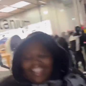 Apple and other stores in Philadelphia being looted.