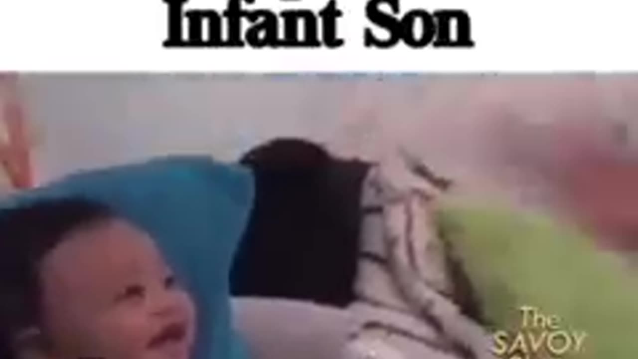 Dad battle raps his own infant son