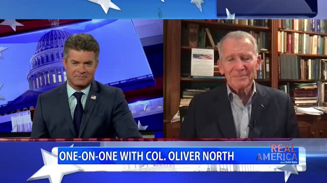 REAL AMERICA -- Dan Ball W/ Ret. Lt. Col. (Ret.) Oliver North, Veteran's Day Special, 11/11/22