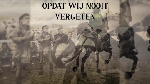 OPDAT WIJ NOOIT VERGETEN!