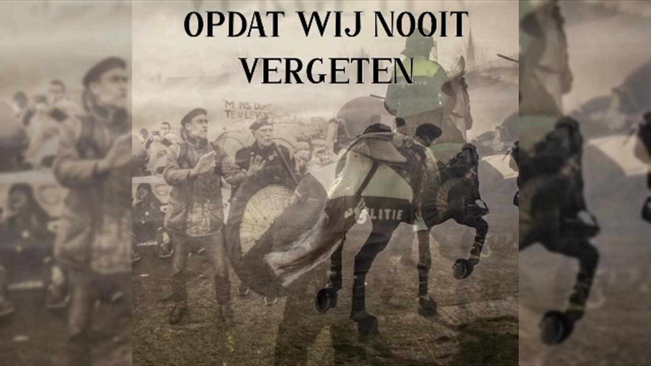 OPDAT WIJ NOOIT VERGETEN!