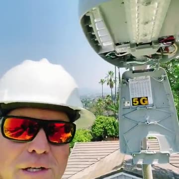 To nie jest oświetlenie uliczne 5G . To jest broń!!!!