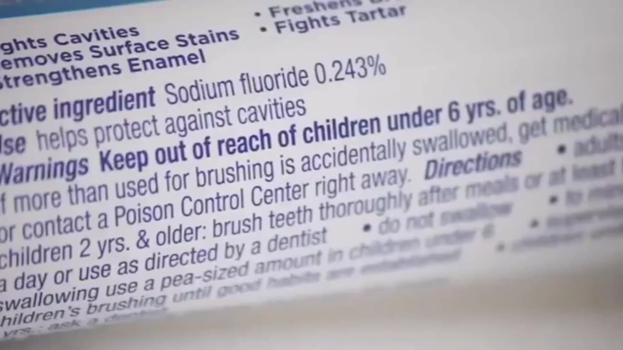 Fluoride Is Poison That Has Been Sold To Us As "safe and effective"