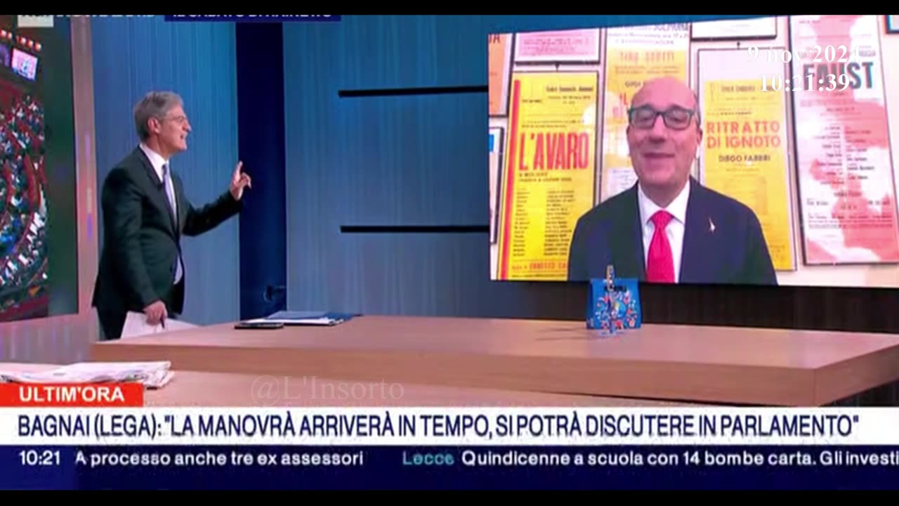 Alberto Bagnai Landini - Manovra economica 09-11-2024