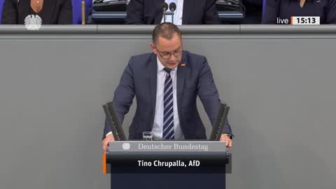 Tino Chrupalla Rede vom 28.09.2022 - Wahrscheinlichkeit von Stromausfällen im kommenden Winter